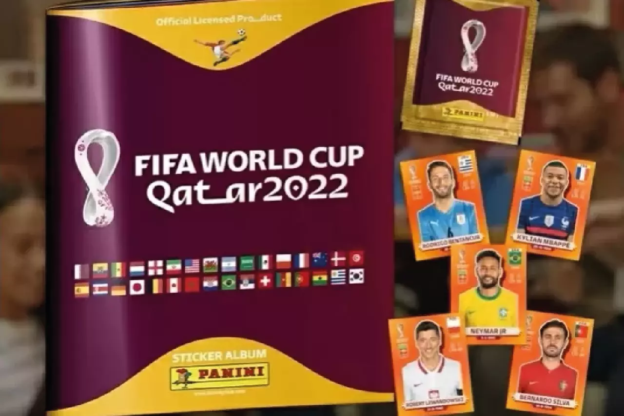 COR da NOSSA FIGURINHA - Álbum Copa do Mundo Qatar 2022 da Panini 